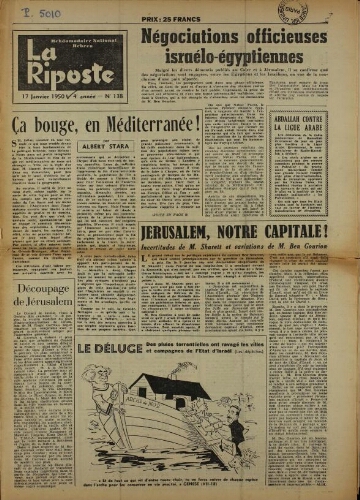 La Riposte N°138 (17 janv. 1950)